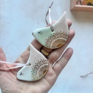 Marinski ornament – Soft sage